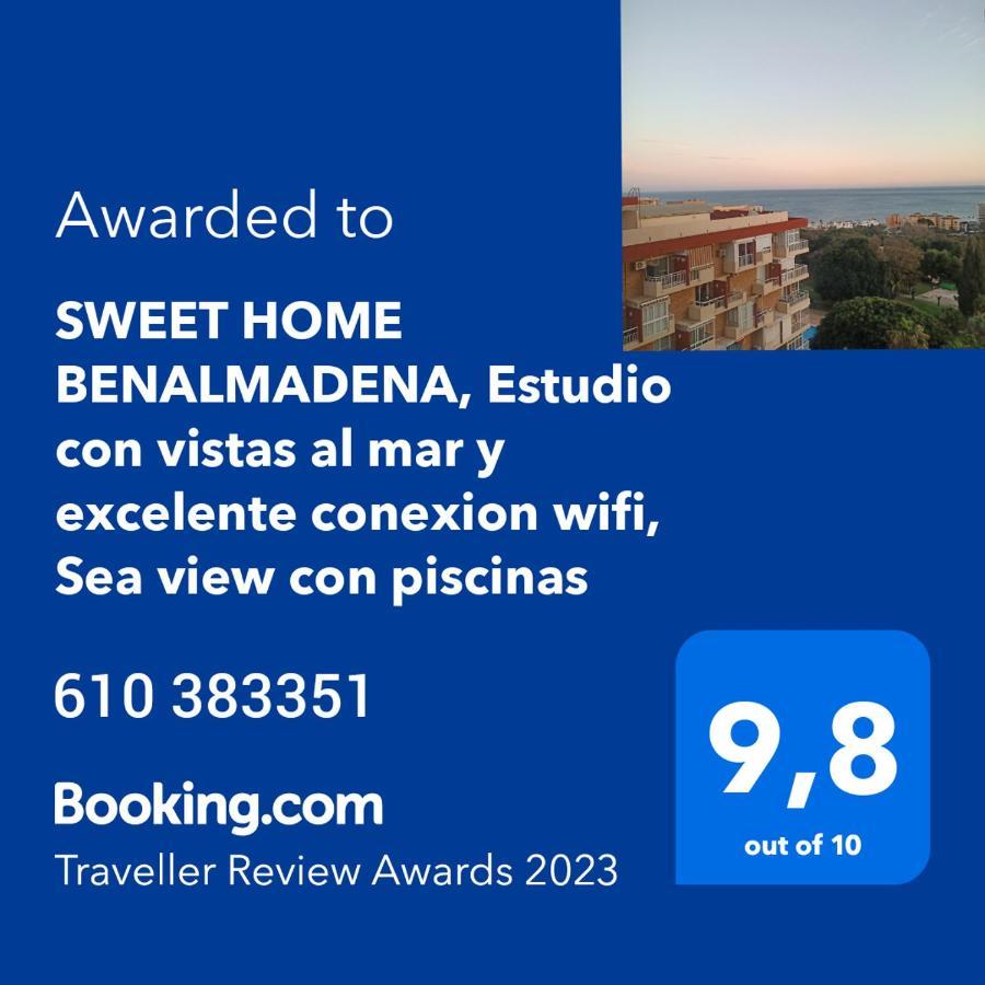 Sweet Home Benalmadena, Estudio Con Vistas Al Mar Y Excelente Conexion Wifi, Para No Fumadores, Con Piscinas, Sea Views, With Swimming Pools, Completely Renovated, Ideal For Older People, Bright With Morning Sun, No Smoking Luaran gambar